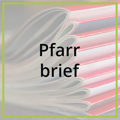 aktueller Pfarrbrief