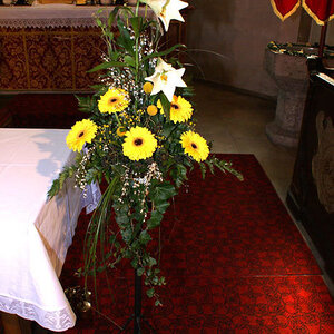 Einzug in die Kirche