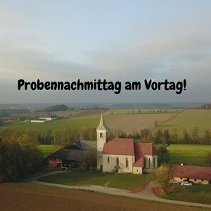 Probe am Vortag
